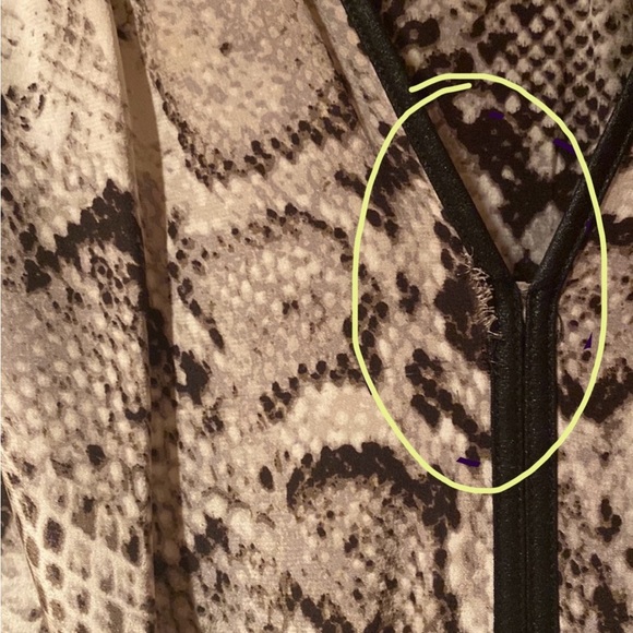 BCBG Max Azria snakeskin print belted dress - Picture 8 of 8